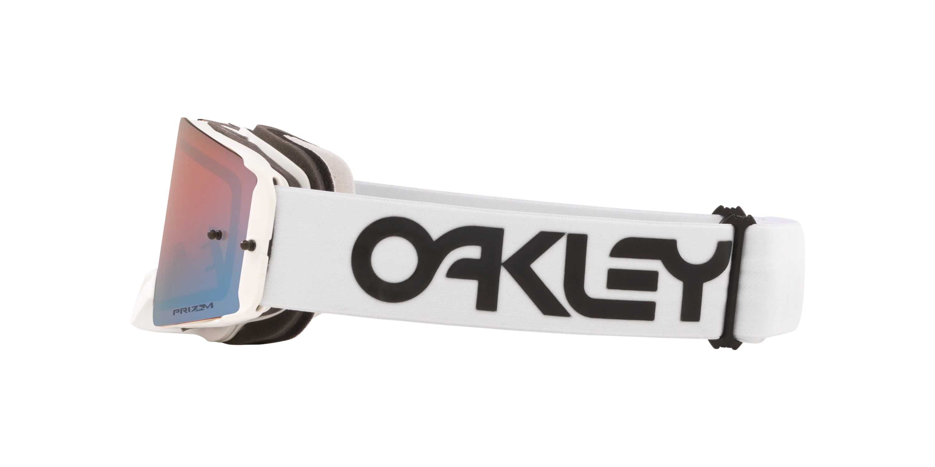 Gogle Oakley Frontline MX Factory Pilot White PRIZM Sapphire Iridium