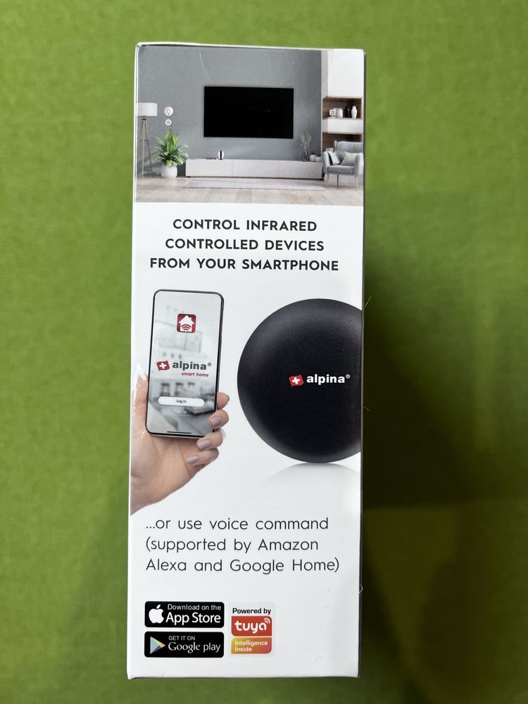 Inteligentny pilot zdalnego sterowania „ALPINA” Smart Home WiFi