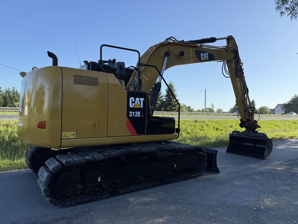 Minikoparka Caterpillar CAT 312 EL z Niemiec 15ton długie ramie