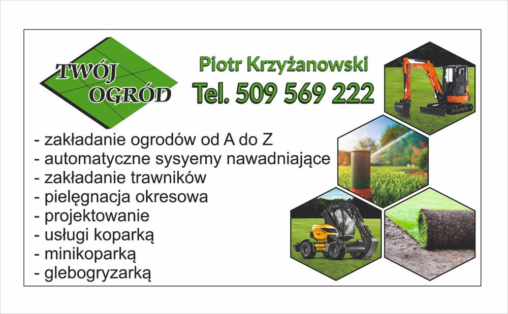 Usługi Ogrodnicze --> od A do Z /Systemy Nawadniające/