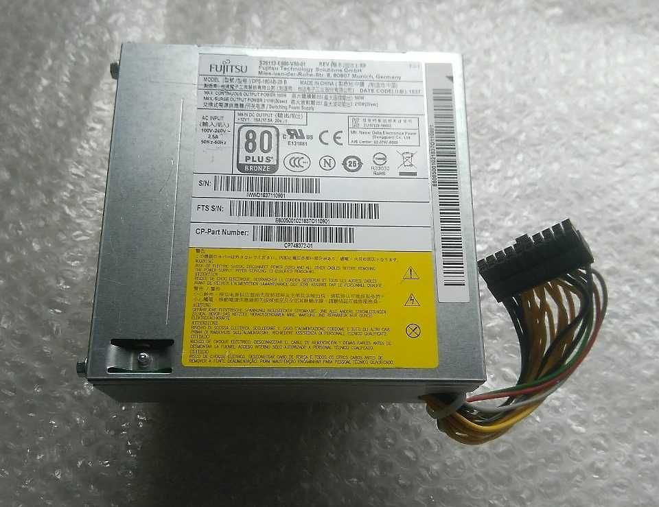 Блок Питания Fujitsu (P558, P758, P958, D738 и др) MODEL DPS-180AB-29B