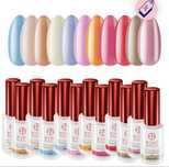 Komplet 12 lakierow hybrydowych Boska Nails NOWE