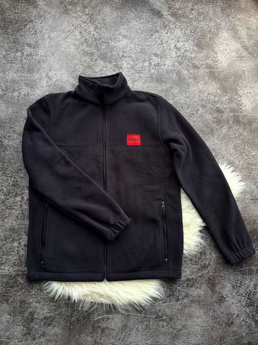 Кофта чоловіча флісова . Зіп кофта флісова Хуго