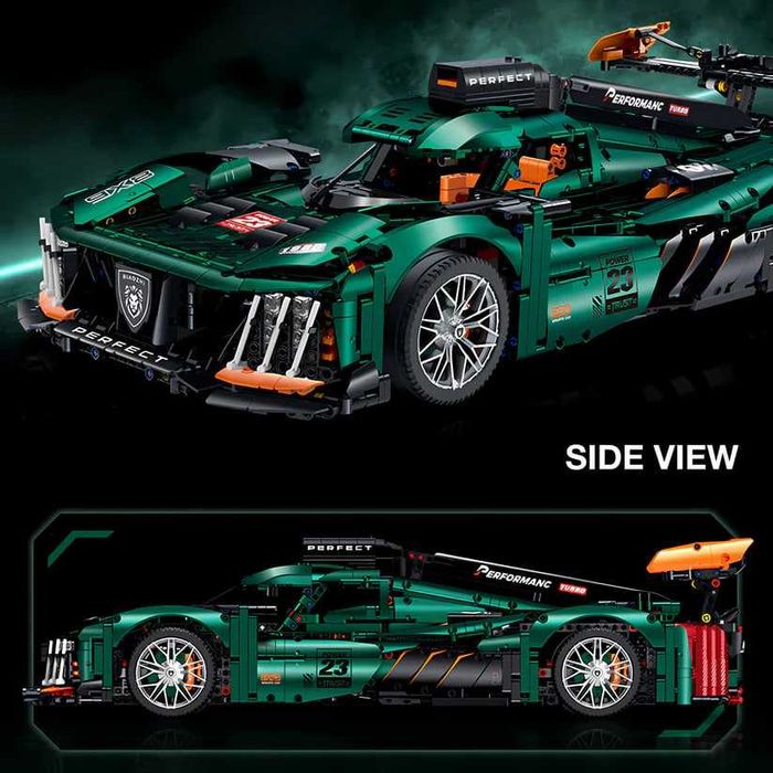 Конструктор Technic Peugout 9X8. Масштаб 1:8. 3986 деталей. У коробці