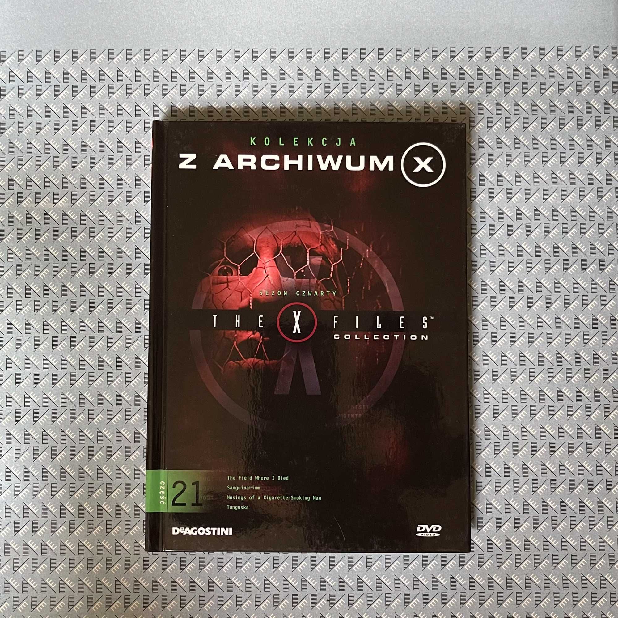 Z ARCHIWUM X - kolekcja - sezon 4 / 5 DVD the x files collection
