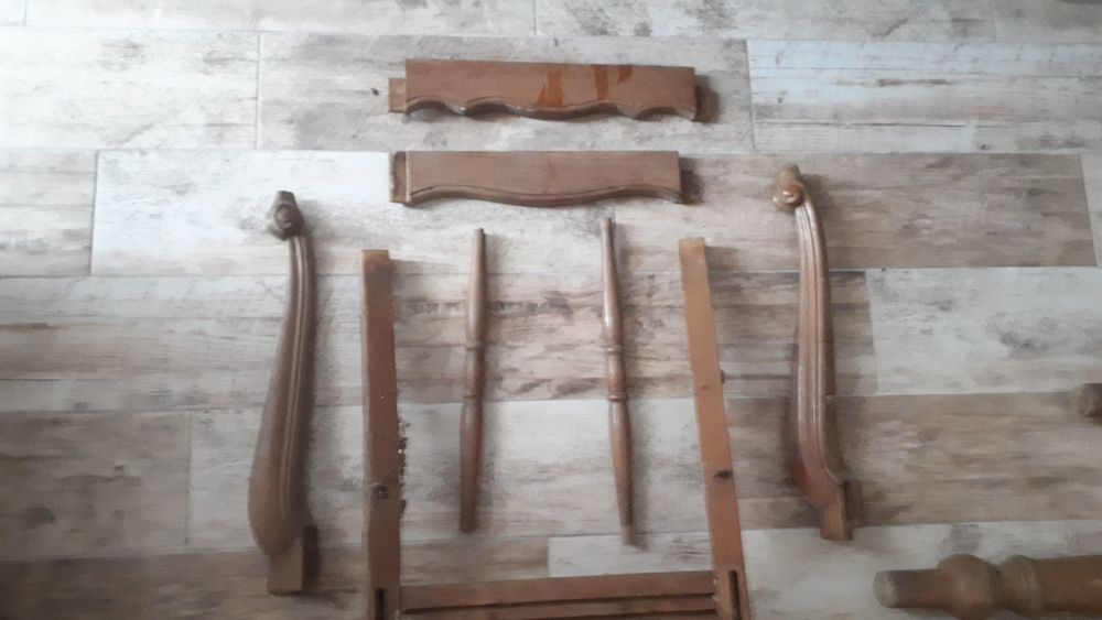 Krzesło drewno Zabytek Retro Vintage do renowacji