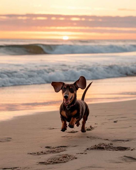 Такса . Вязка. Мальчик