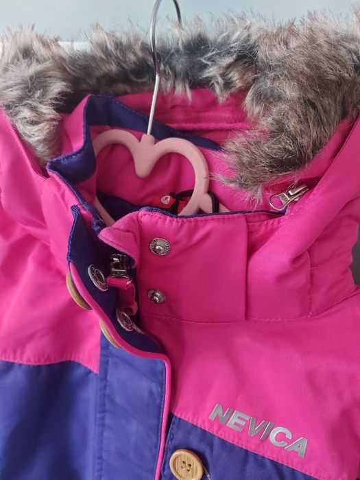Зимовий термокомбінезон на дівчинку Зимний комбинезон Nevica 3-4 года