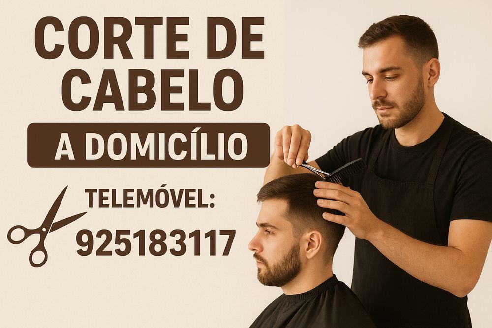 Corte de cabelo a domicílio