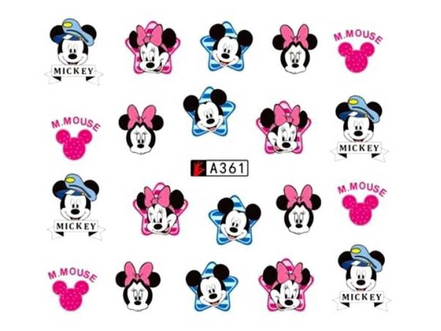 Wodne naklejki na paznokcie