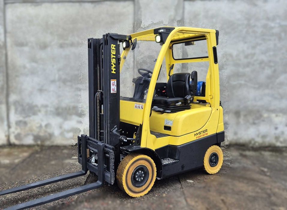 Wózek widłowy Hyster • 1800kg • TRIPLEX • wolny skok • przesuw boczny