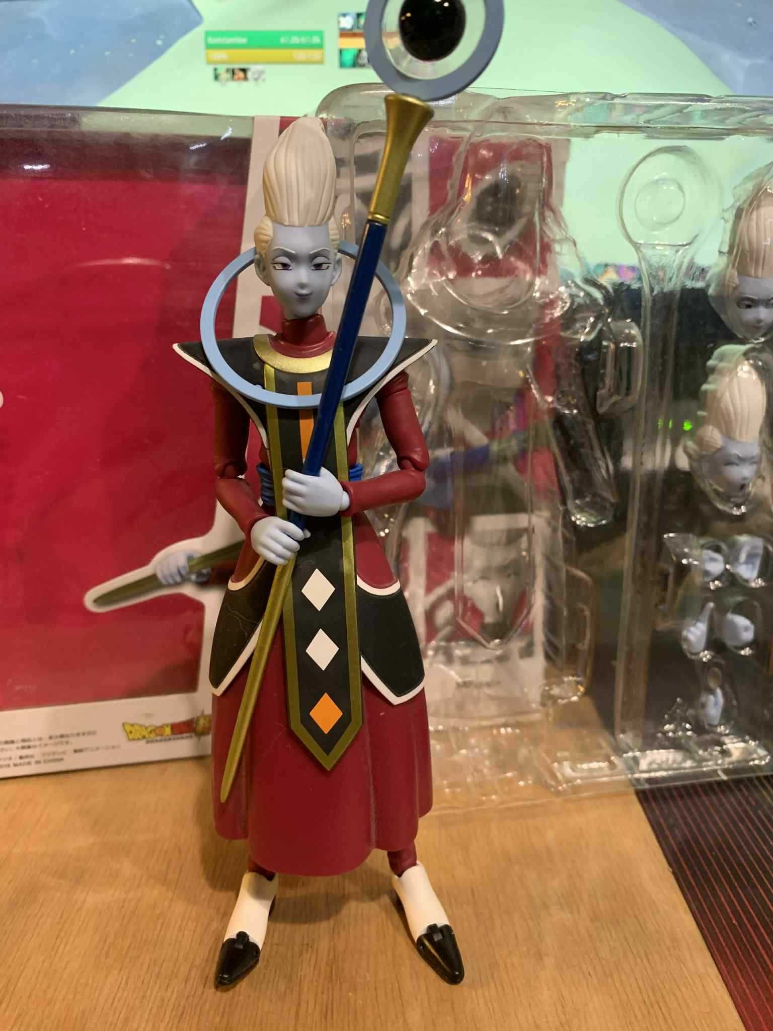 Dragon Ball SHFiguarts Whis Action Figure Rare Collectible