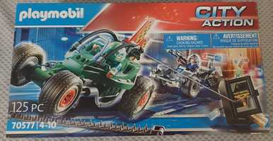 Playmobil 70577 Policyjny gokart: Pościg za włamywaczem do sejfu