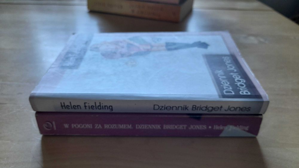 Dziennik Bridget Jones cz 1 i 2 Książka, powieść Helen Fielding,