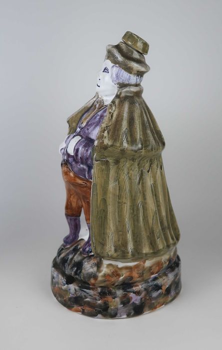 Garrafa em faiança de Coimbra VAO - Viúva Alfredo Oliveira