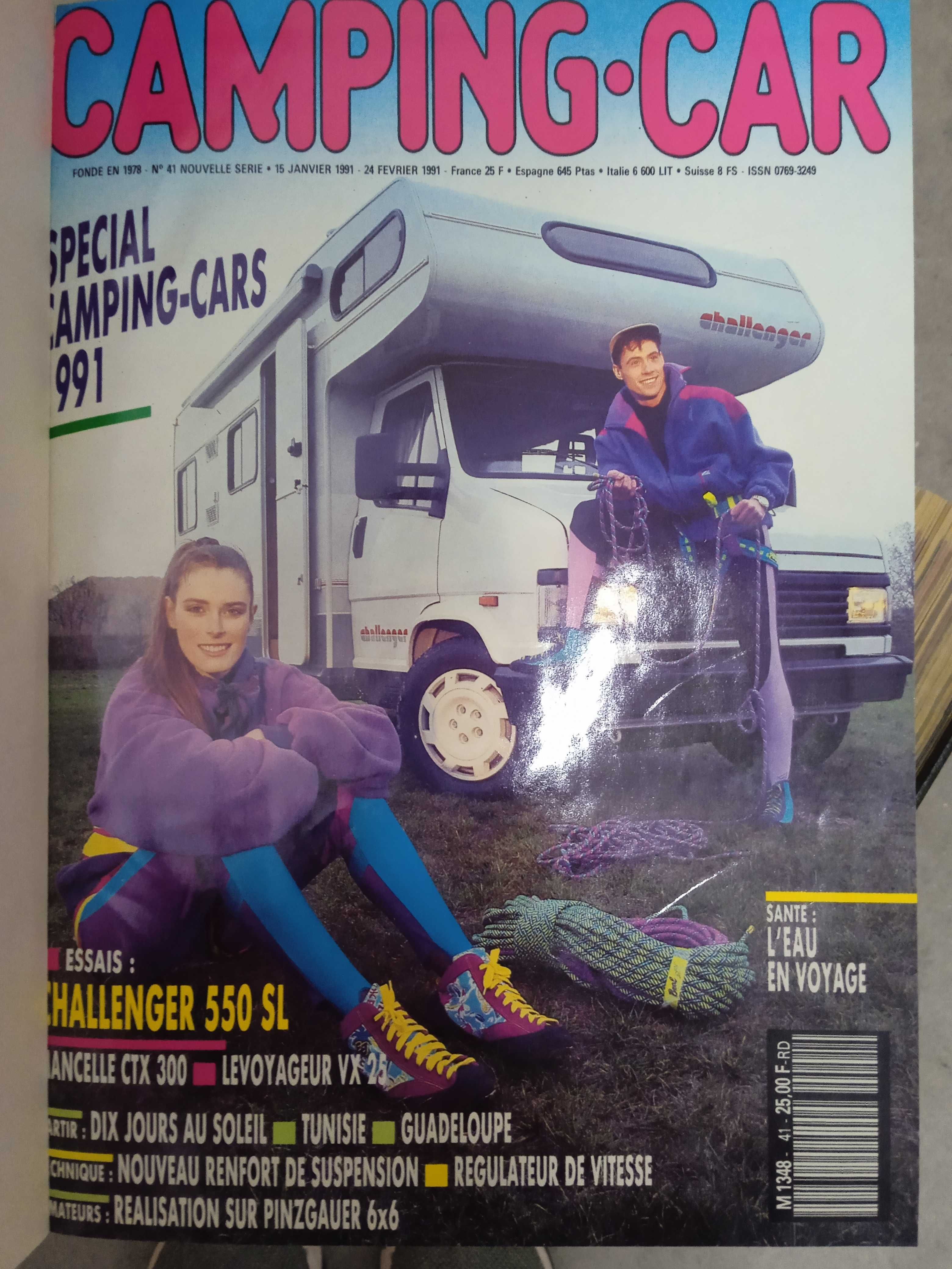 Encadernação de revistas de camping car