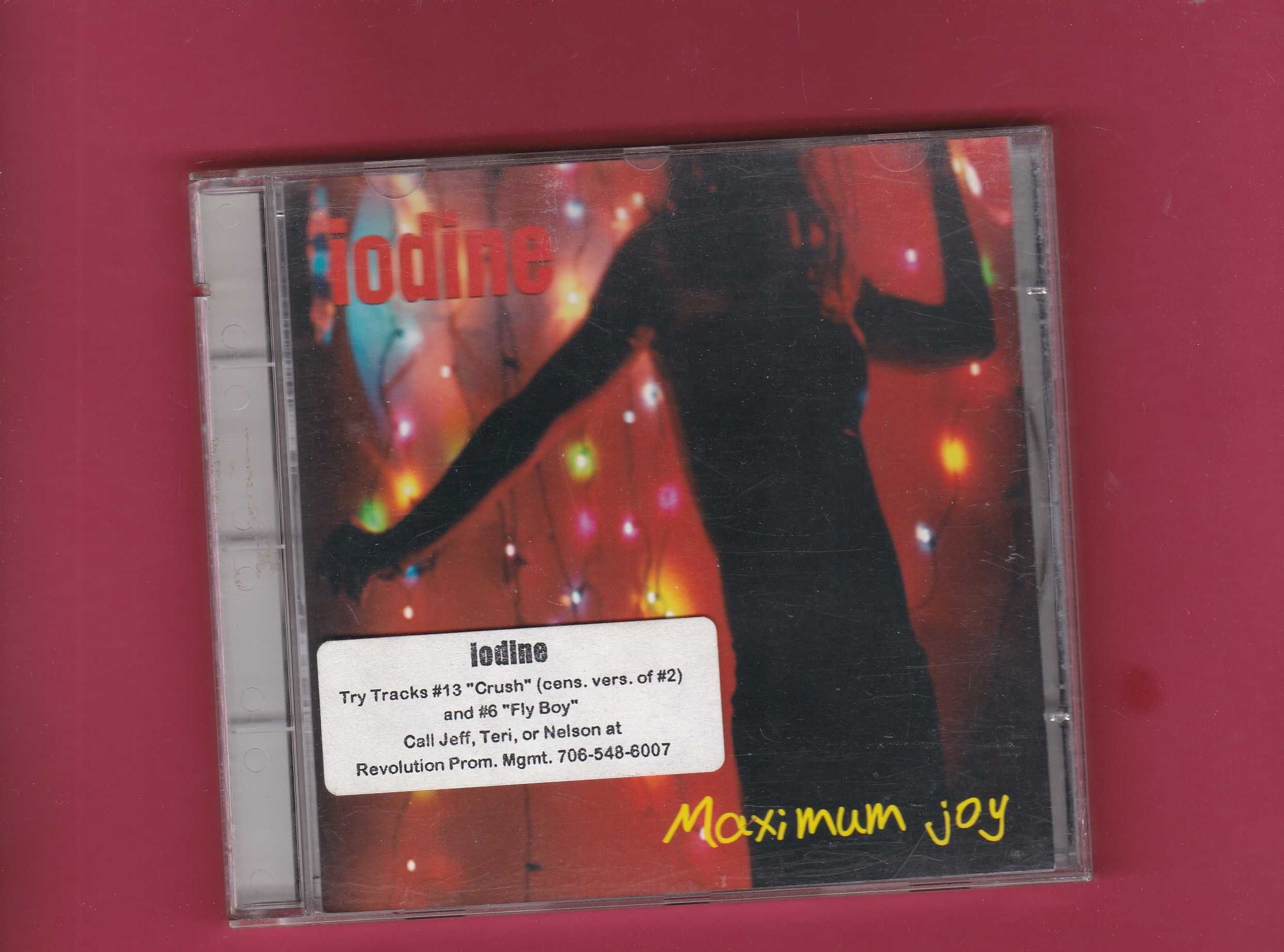 Iodine  – Maximum Joy   CD