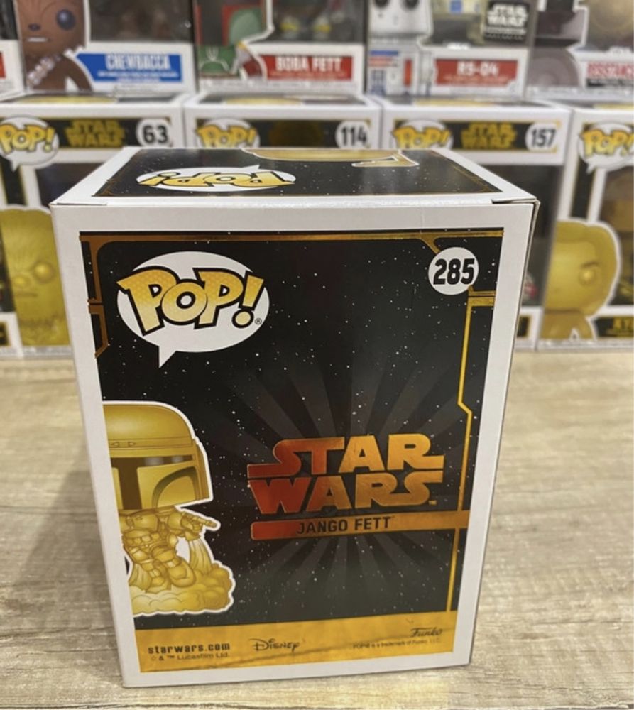 Funko Pop Star Wars 285 Jango Fett (Gold)
