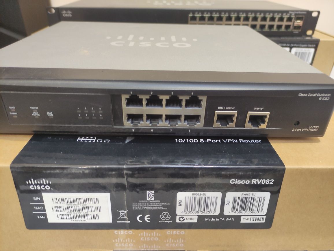 БУ коммутаторы CISCO SG100-24 / RV082