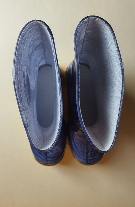 Niebiesko-żółte kalosze Demar unisex rozm 28-29