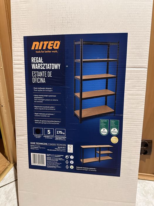 Niteo Regał warsztatowy 180x90x40