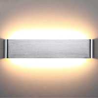 Nowa Lampa srebrna / kinkiet /aluminium / LED !3020!