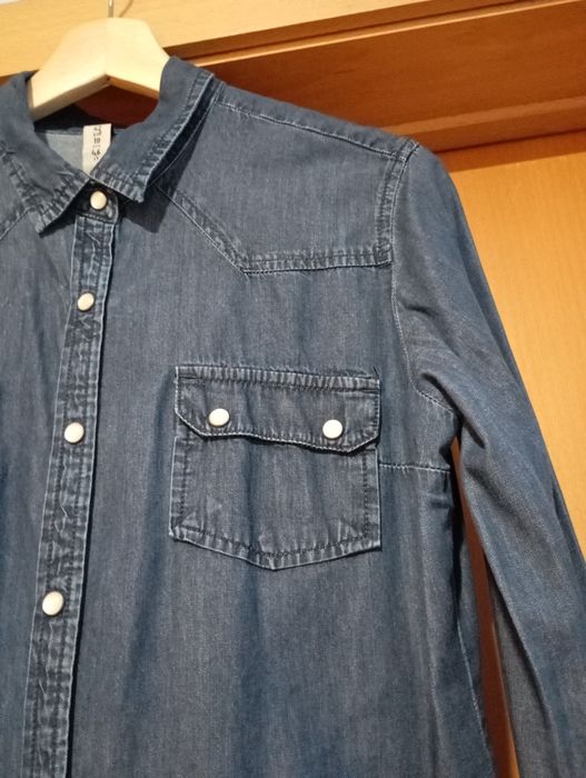 Camisa de ganga Denim Co
