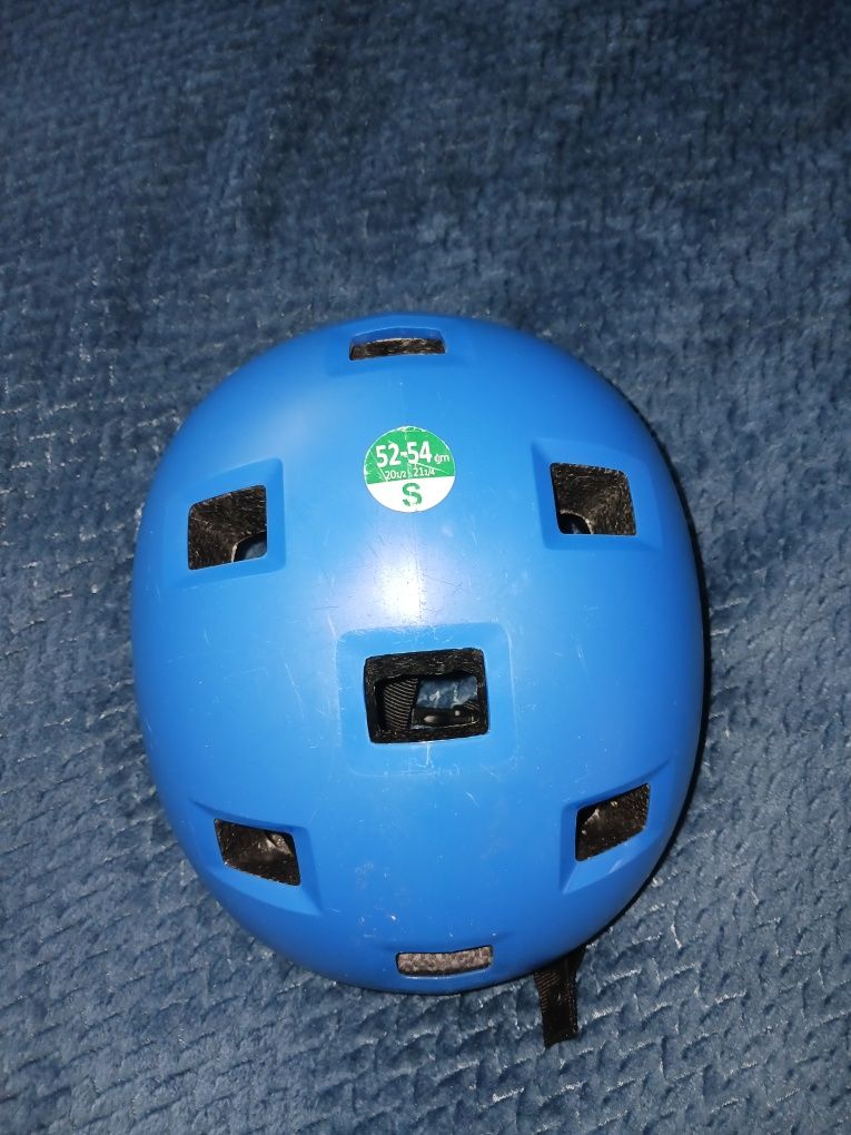 Kask oxelo b100 S 52-54 niebieski