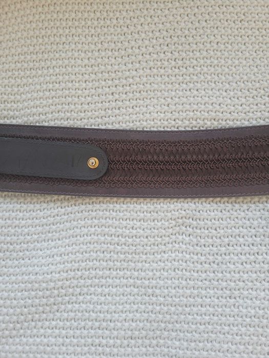 Pasek damski, skorzany, braz, LUISA SPAGNOLI, 94 cm