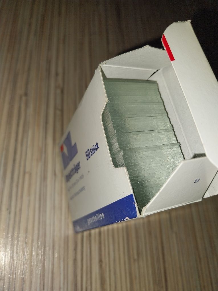 Szkiełka Mikroskopowe podstawowe 76 x 26 mm- 50 szt.