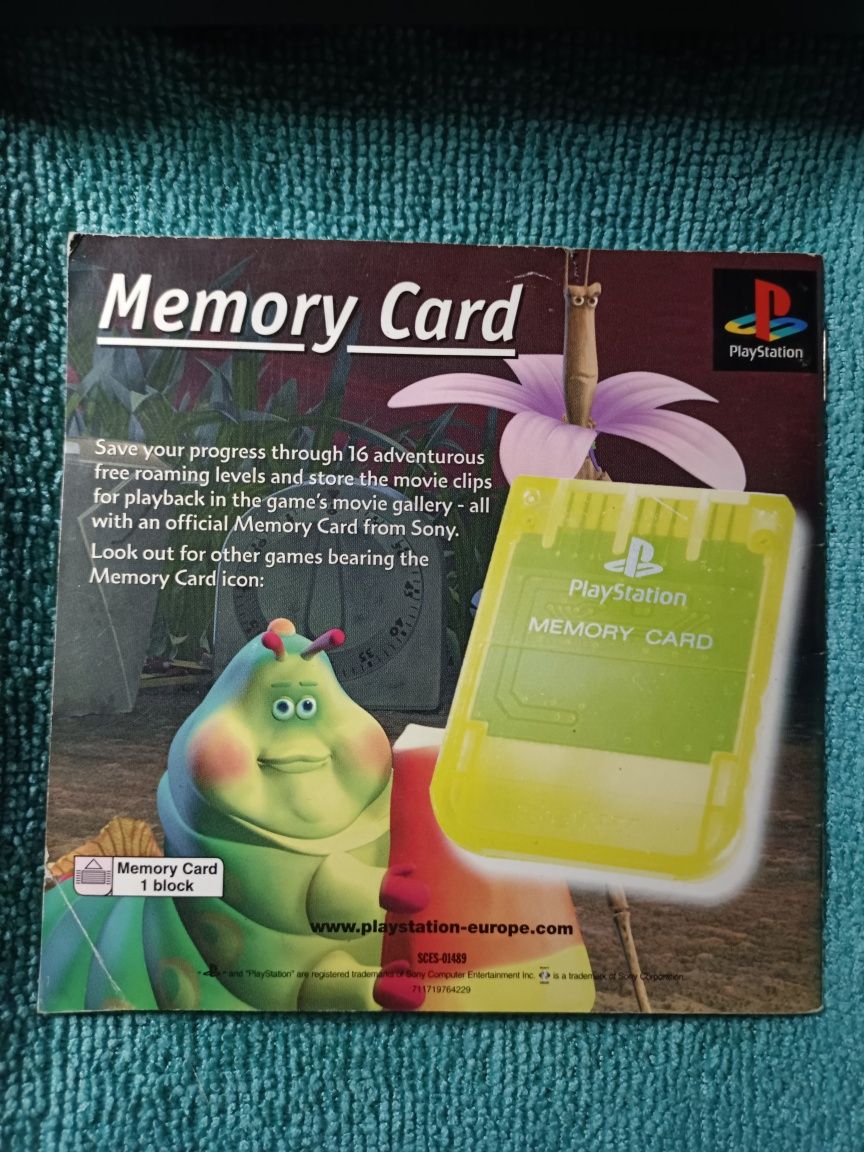 Ps1 A bug's Life psx psone Książeczka Manual Angielska