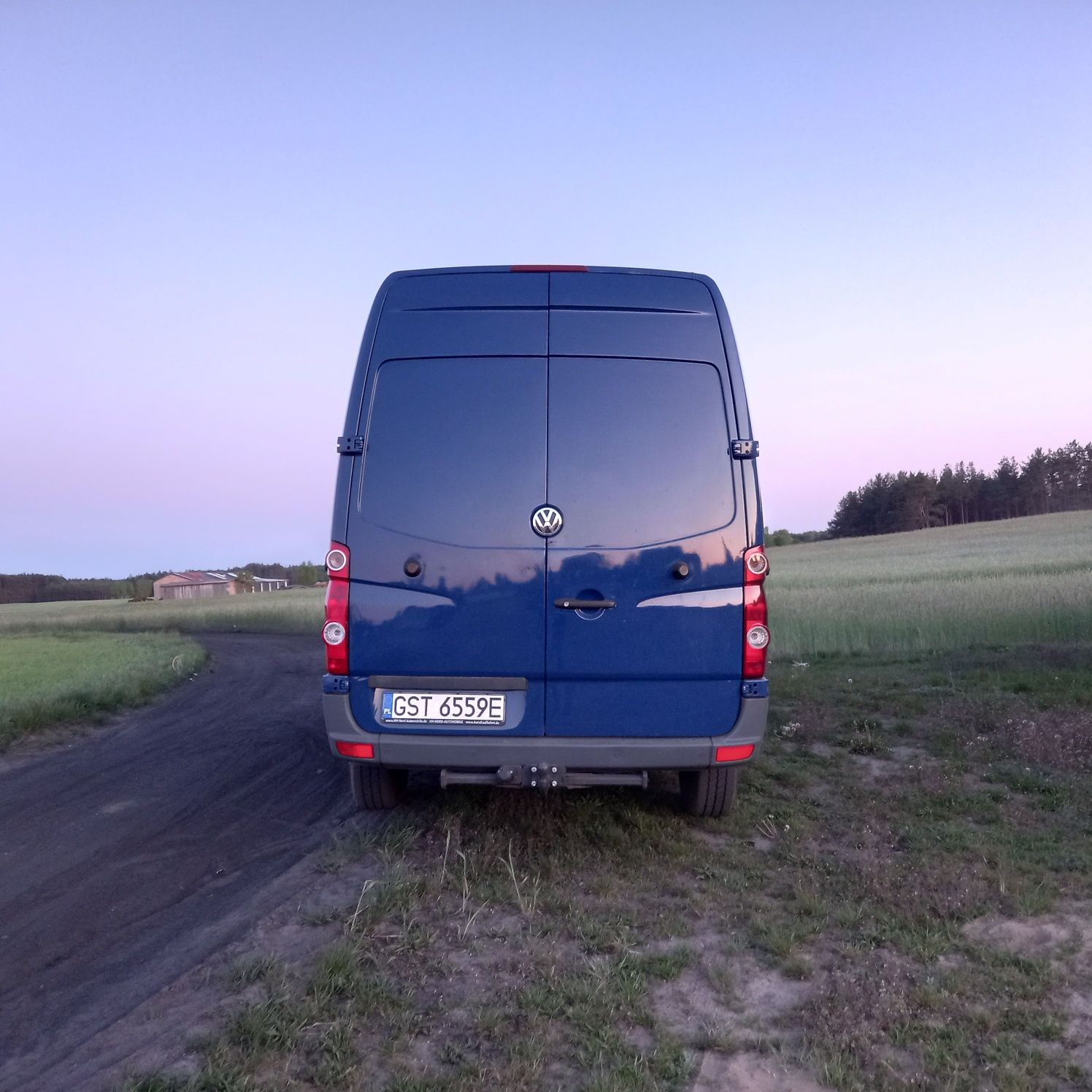 VW Crafter 2.5Tdi klimą tempomat hak 2011r