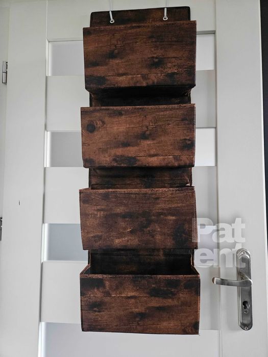 Wiszący organizer pudełka do powieszenia z 4 kieszeniami na drzwi