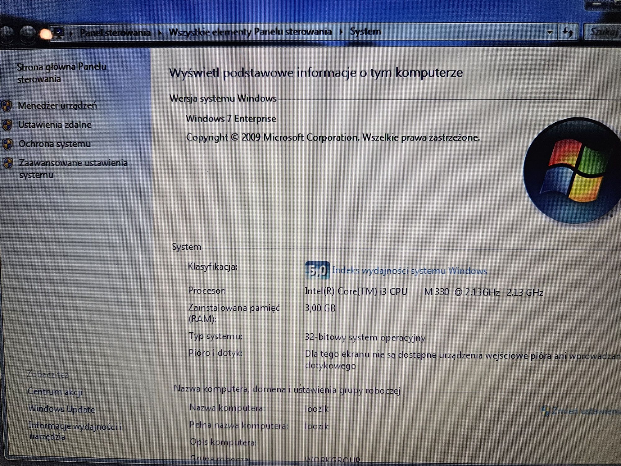 Laptop Samsung R580