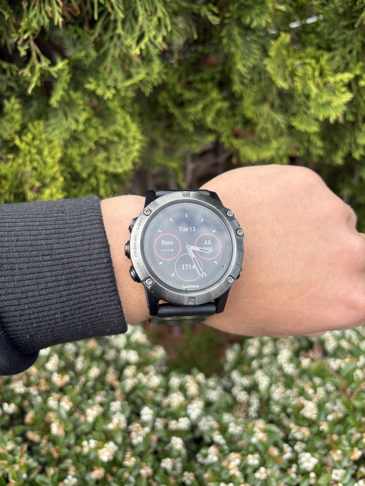 Garmin Fenix 5X Sapphire Slate Gray Band