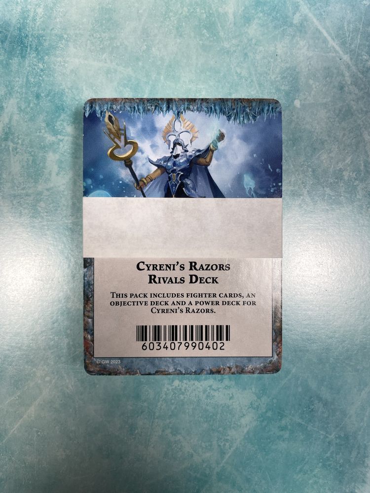 Warhammer Underworlds: Cyreni’s Razors Rivals Deck