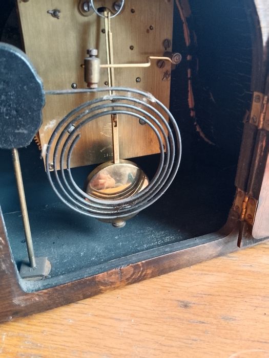 Zegar kominkowy sygnowany England