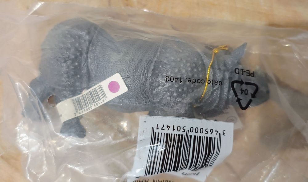 Figurka PAPO nosorożec indyjski - rarytas