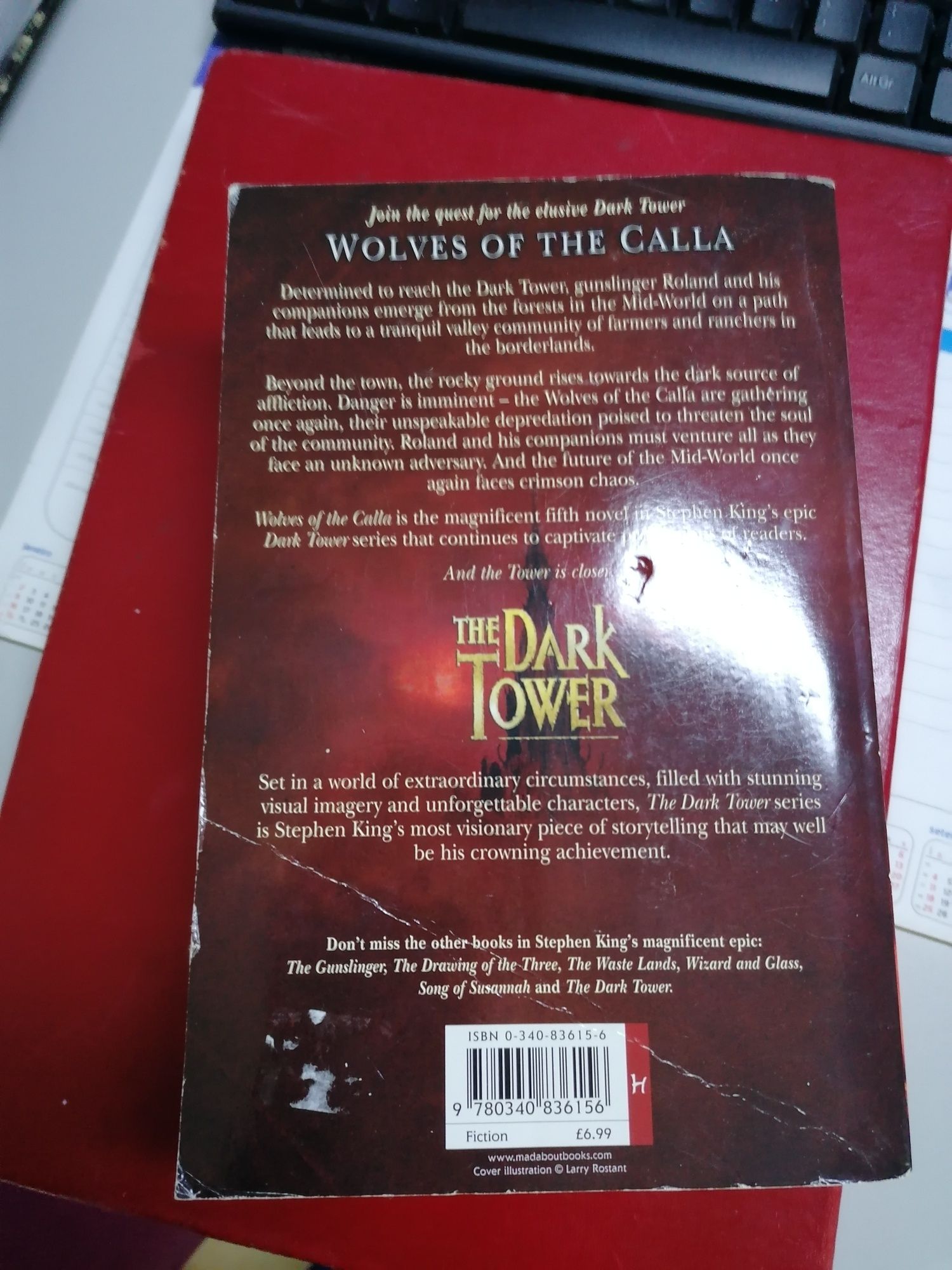 Wolves of the Calla. The Dark Tower. Portes incluídos.