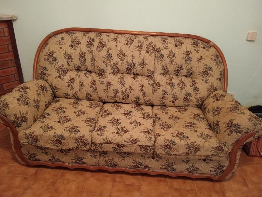 Sofá cama estilo Luix XV