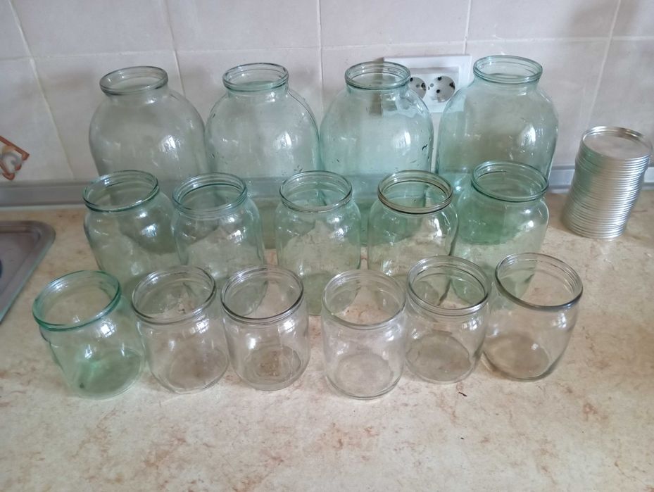 Продам стекляные банки
