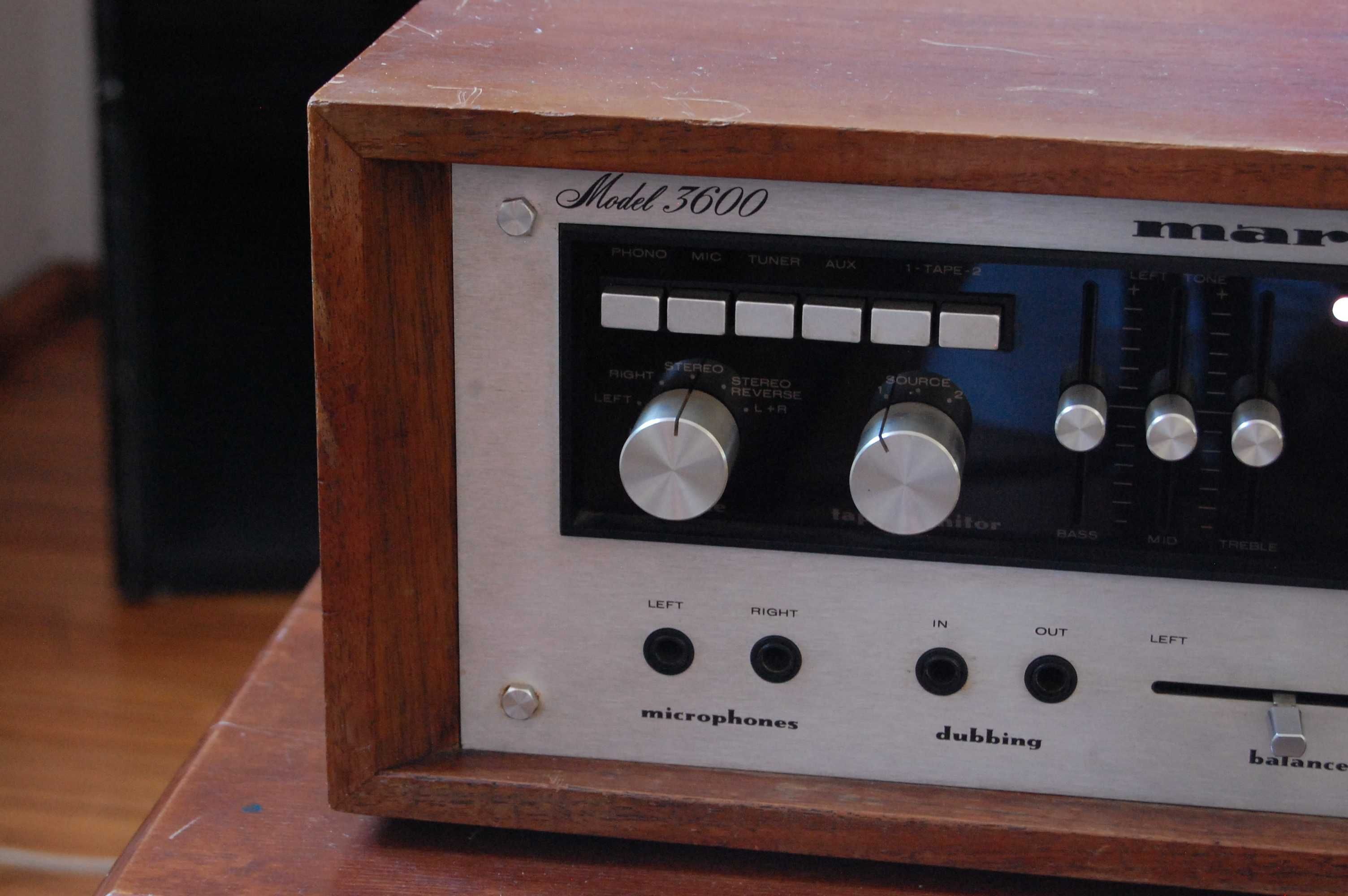 Marantz model 3600 drewno USA piękny sprzęt okazja cenowa 1976 r.super