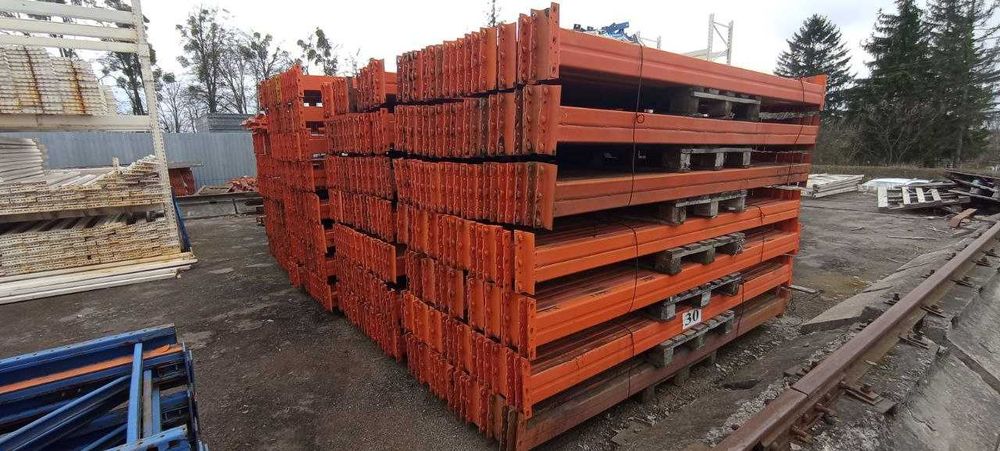 Стелажі палетні, складські б/в. Стеллажи паллетные б/у.