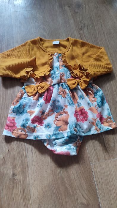 Сукня бодік боді боди платье 12-18міс олх доставка муслін