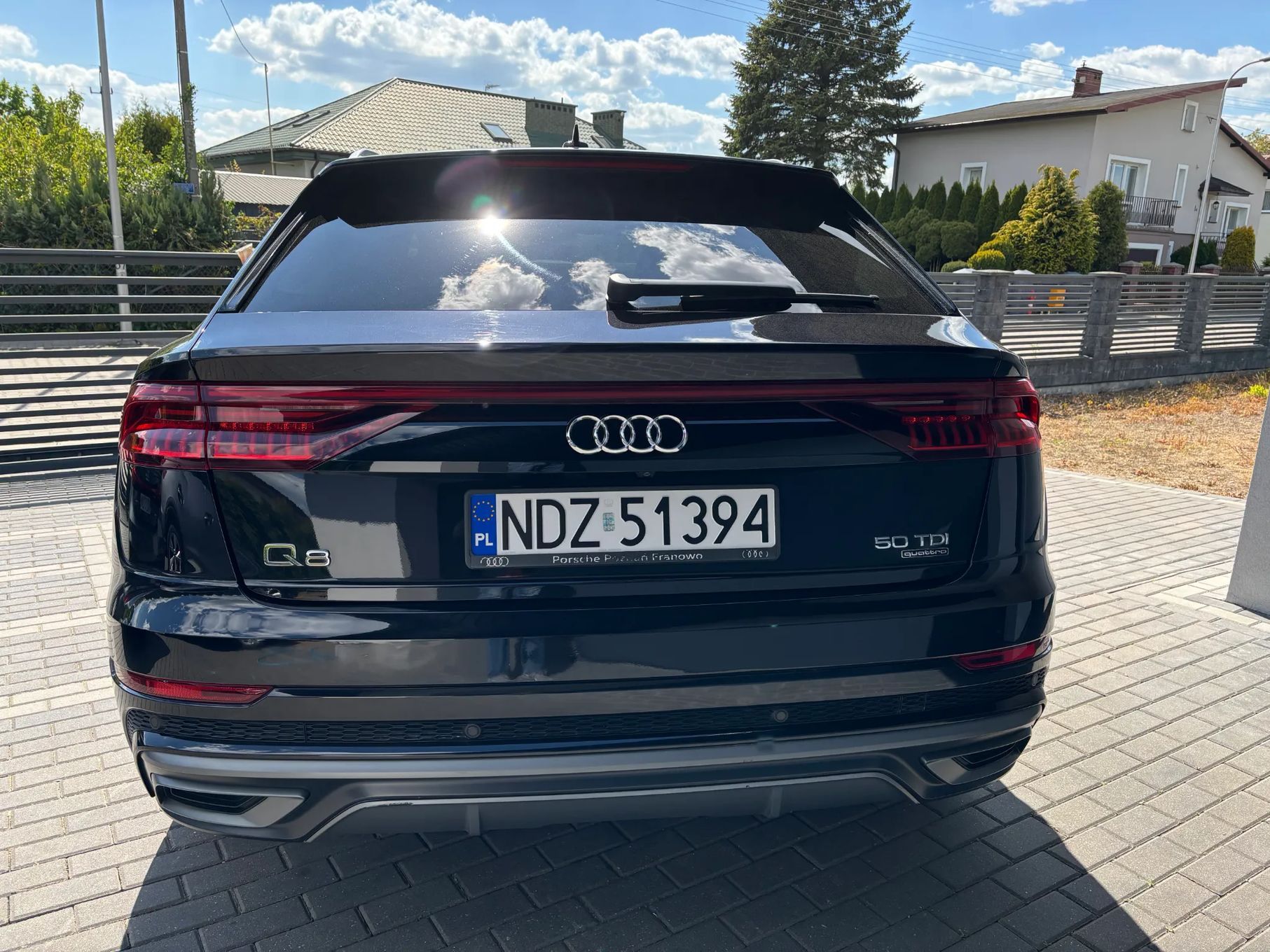 Audi Q8 MAX salon PL 1 właściciel bezwypadkowy SILNIK 60tys.km. VAT23