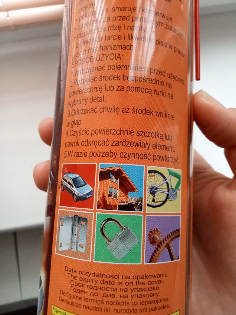 Средство для откручивания болтов (рідкий ключ) BIOLINE PENETRANT 600 м