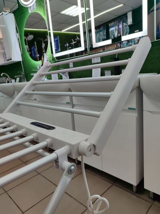 Електрична рушникосушарка Zerix Comfort  EDC-23148-T-Silver з таймером