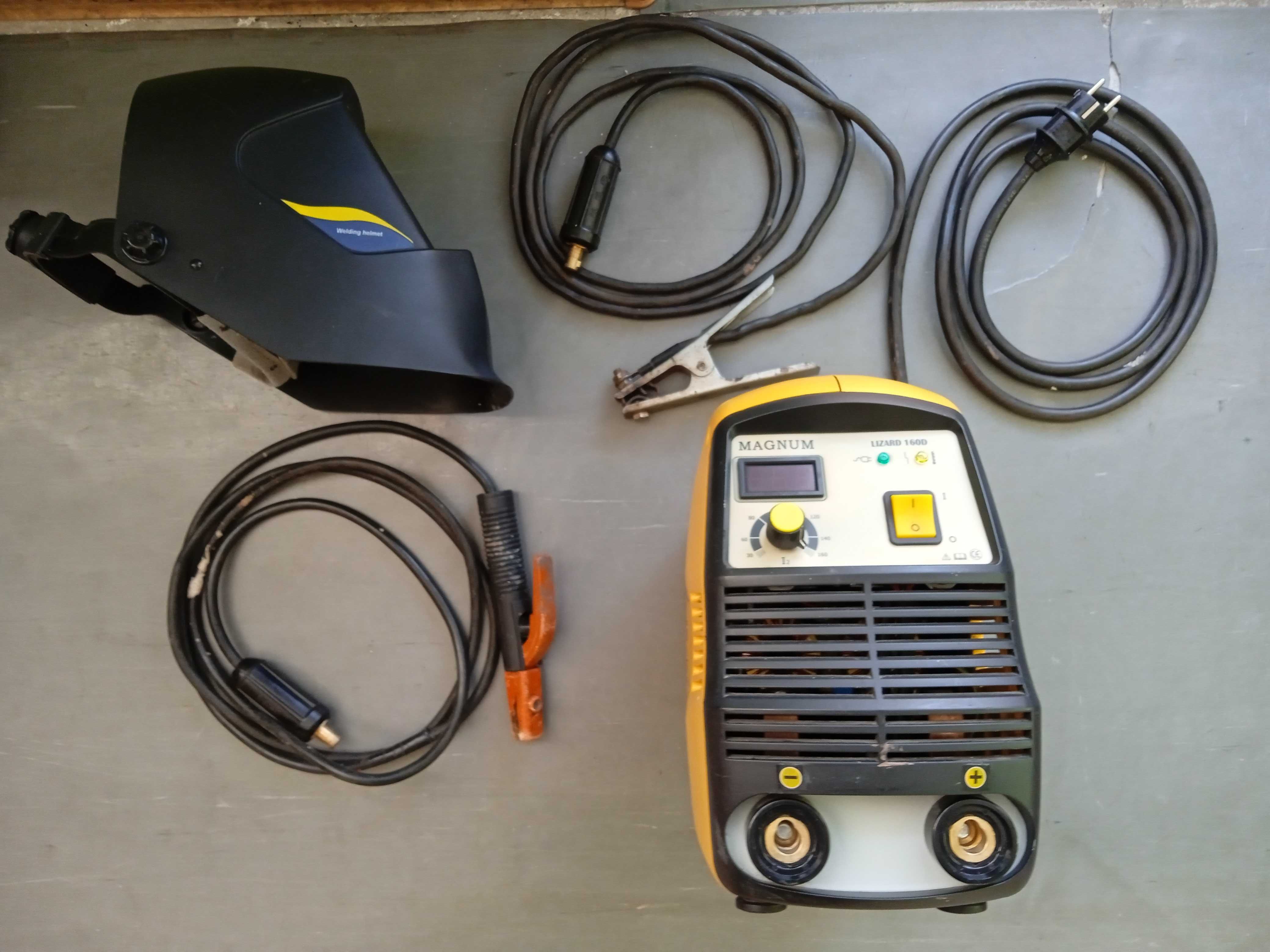 spawarka/helm magnum lizard 160d inwerterowa ladny stan duzo zdjec