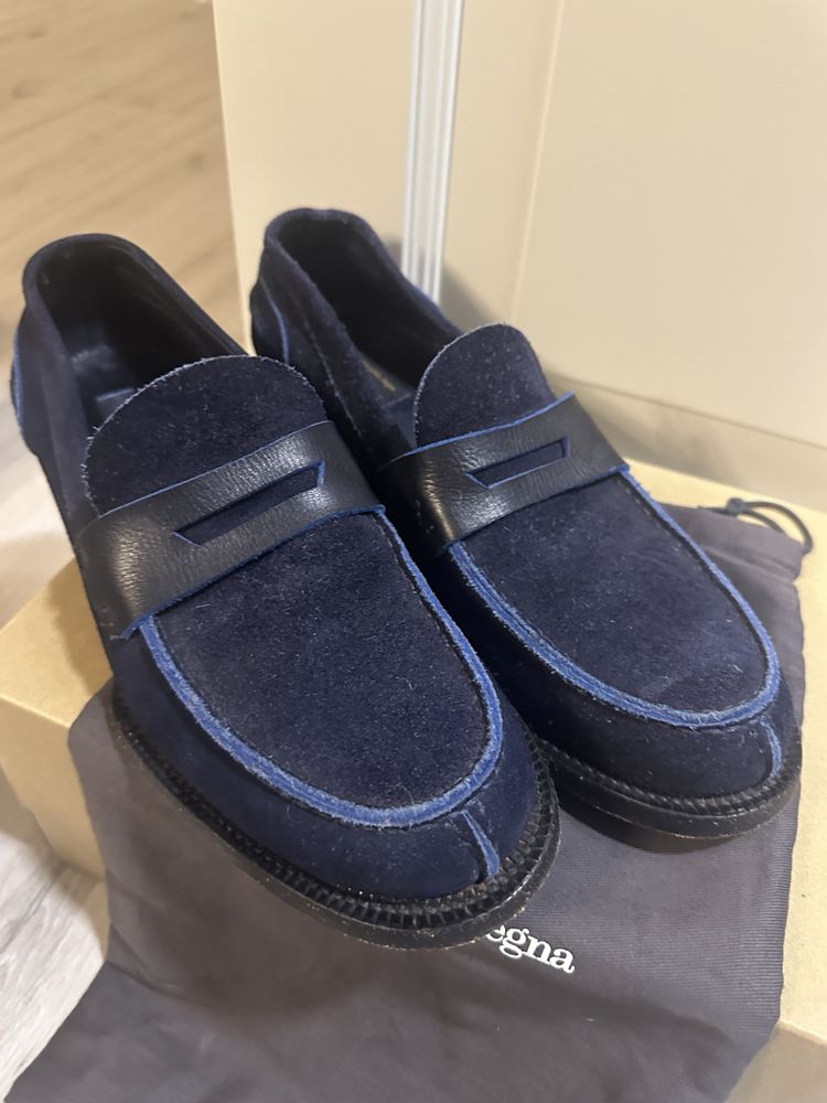 Ermenegildo Zegna туфли мужские оригинал Италия