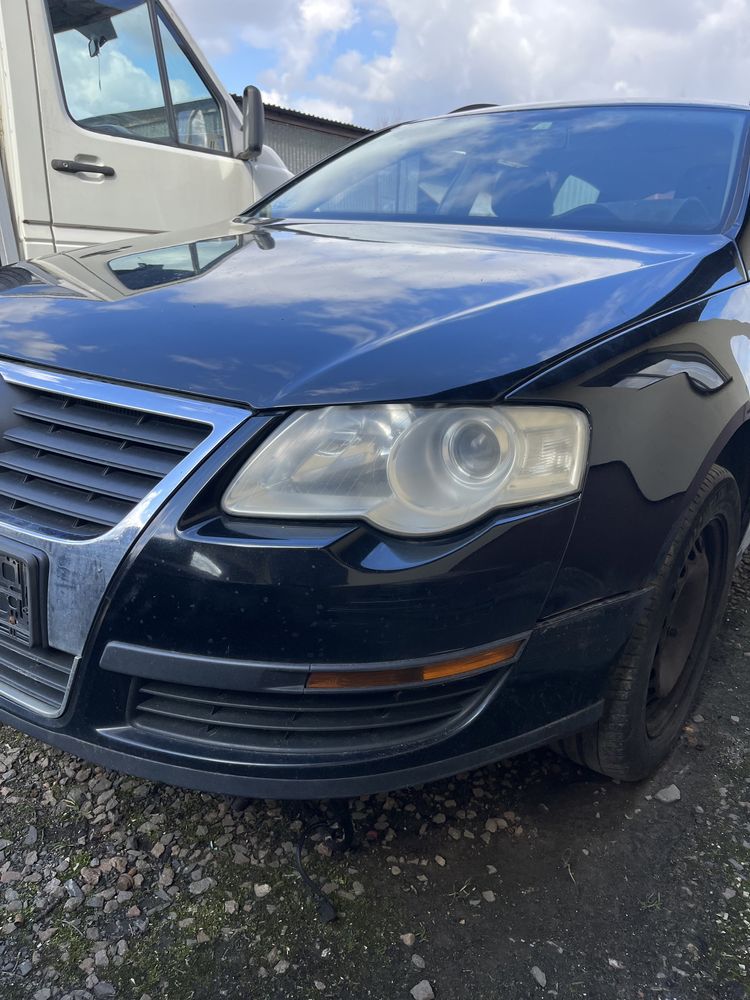 Vw Passat b6 1.9 kombi zderzak tył sanki zwrotnice zaciski wspomaganie